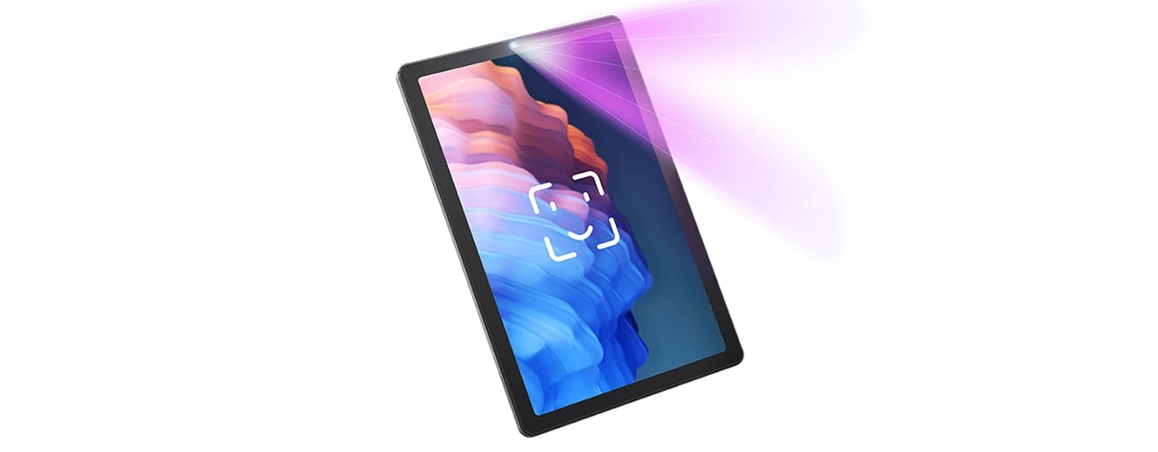 Reconocimiento facial de la tablet Lenovo Tab M9 tablet