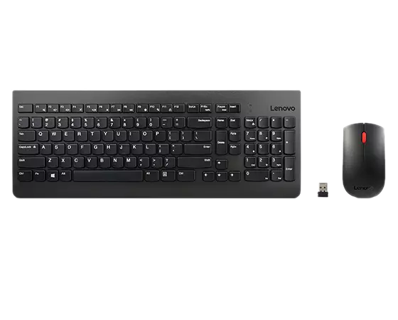 Pack clavier souris sans fil LENOVO Essential / Azerty / Noir (4X30M39469)