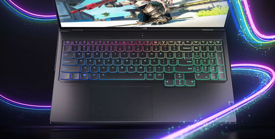 Legion Pro 7i Gen 8 16 Intel with TrueStrike gaming keyboard