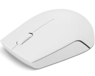 Lenovo 300 Wireless Compact Mouse (Cloud Grey) with battery