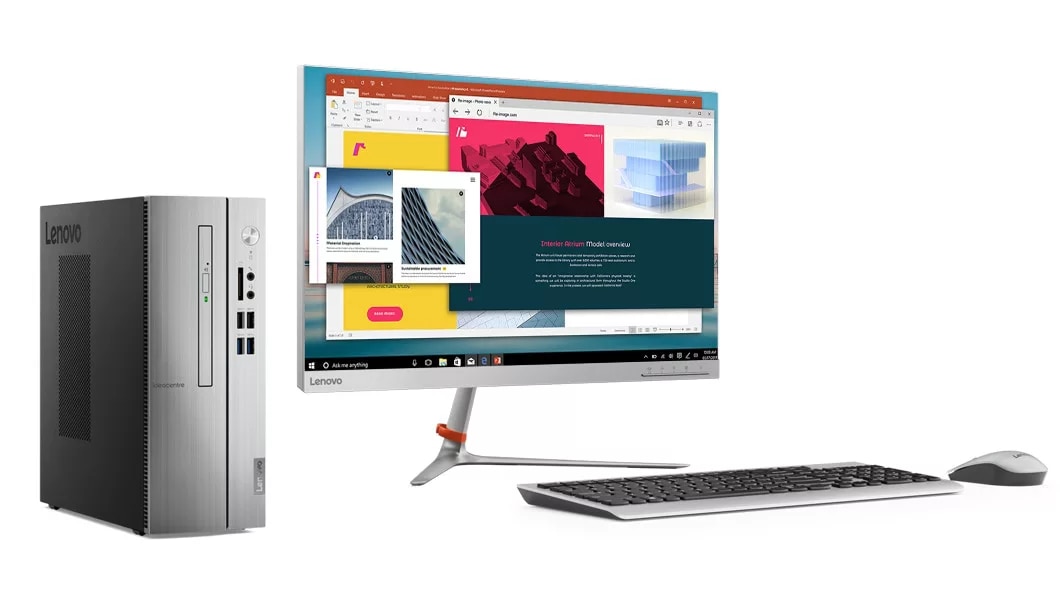 The essential family desktop | Powerful, Slim Family PC | Lenovo IN