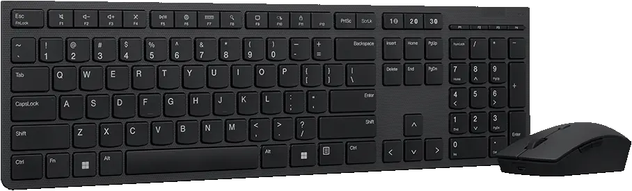 Lenovo Professional Wireless Rechargeable Combo Keyboard and Mouse_01