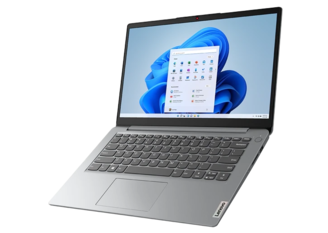 箱ありLenovo IdeaPad 8GB / 512GB / 14インチグレー Lenovo 14 inch IdeaPad Laptop, Intel Core i5 Quad-core Processor