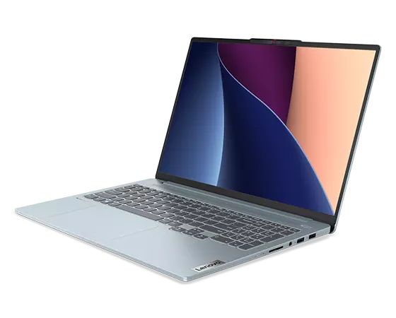 Front right angle veiw of the IdeaPad Pro 5 Gen 8 (16, Intel)