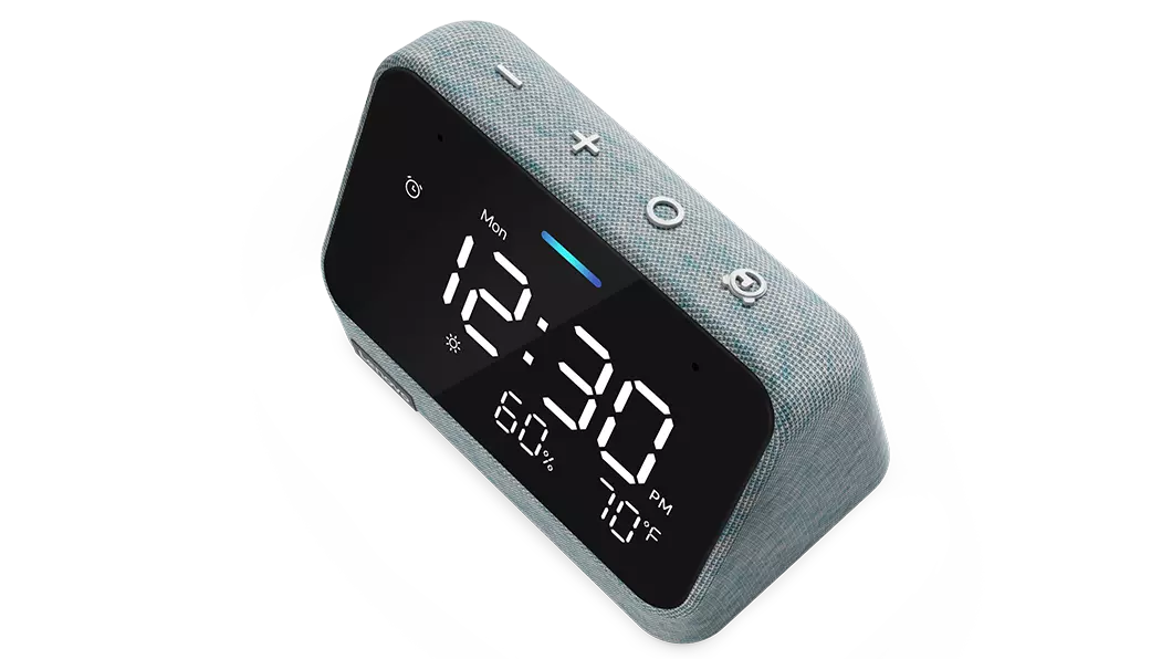 Lenovo Smart Clock Essential met Alexa ingebouwd