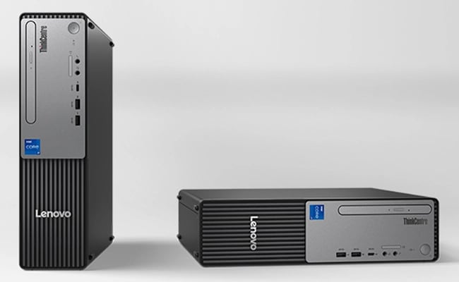 Lenovo ThinkCentre Neo 50s Gen 5 (Intel) SFF 可裝嵌在垂直或水平支架上，完美配合任何環境。