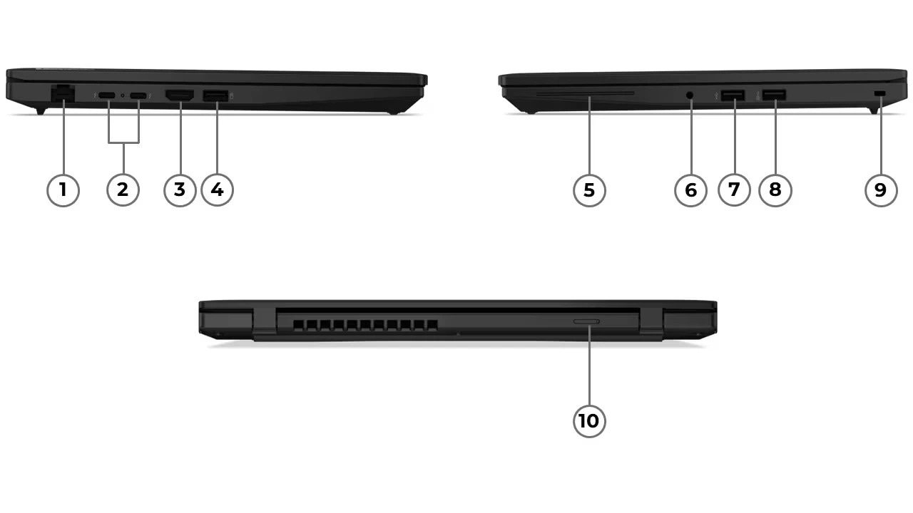 ThinkPad L14 Gen 6 ports and slots