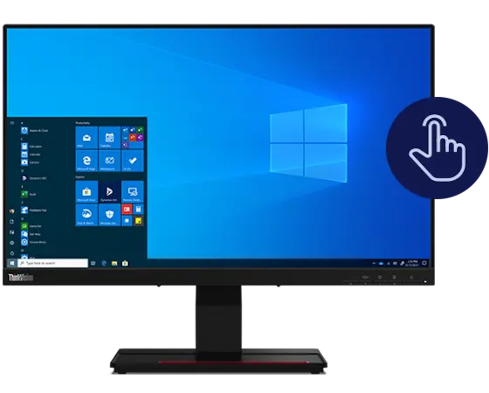Monitor ThinkVision T24t-20 (Touch) de 23.8" IPS FHD