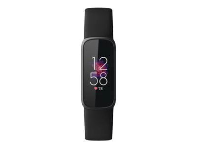 

Fitbit Luxe - graphite stainless steel - activity tracker with band - black