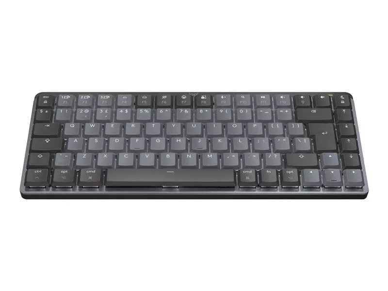 Logitech MX Keys Mini For Mac Minimalist Wireless Illuminated Keyboard  tastiera Bluetooth Italiano Grigio