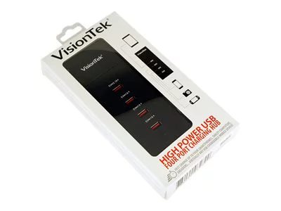

VisionTek USB 3.0 4 port Charging Hub