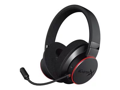 Creative Labs Sound BlasterX H6 Wired Gaming Headset - Black