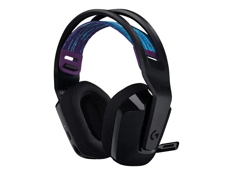 Logitech G535 LIGHTSPEED Wireless Gaming Headset for PC, PS5, PS4 Black  981-000971 - Best Buy