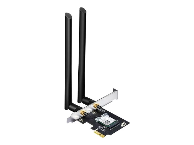 Mini PCI-e to PCI-e 1x 16x Desktop PC 3 Antennas Adapter for Wireless Wifi  Card