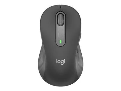 Logitech Signature M650 Mouse (Larger) - Graphite (Left-handed)