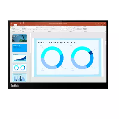 Lenovo ThinkVision 14 inch IPS WXGA+ 60Hz USB-C Portable Monitor - M14d