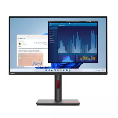 ThinkVision T27p-30(27型/3840×2160/IPS/USB-C/高さ・縦回転