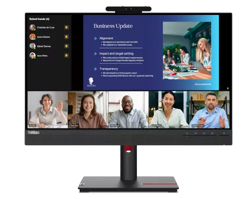 ThinkVision T24v-30 23.8" FHD Video Conferencing Monitor