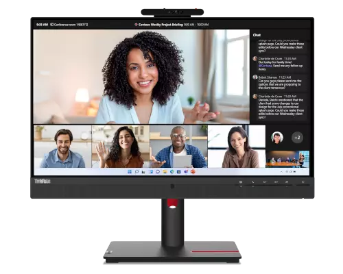 ThinkVision T24mv-30 23.8" FHD Video Conferencing Monitor (USB-C)