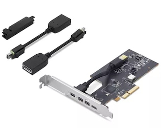 ThinkStation Thunderbolt 4 PCIe拡張カード(ハイプロファイル