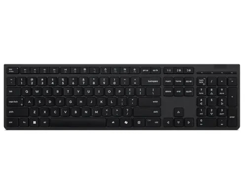 Lenovo プロフェッショナル ワイヤレス 充電式キーボード - 日本語