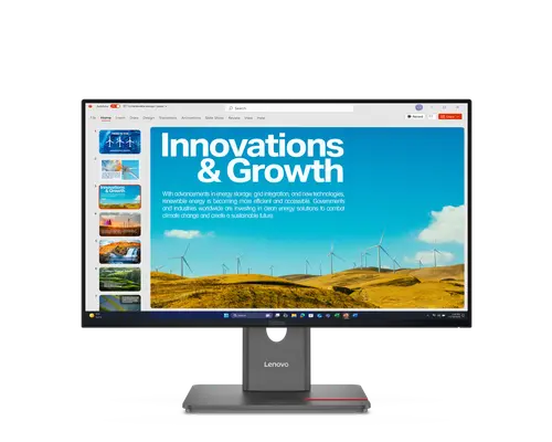 Lenovo ThinkVision 23.8 inch IPS QHD 120Hz USB-C Monitor - P24QD-40
