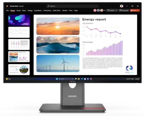 ThinkVision P24Q-40(23.8型/2560×1440/IPS/高さ・縦回転