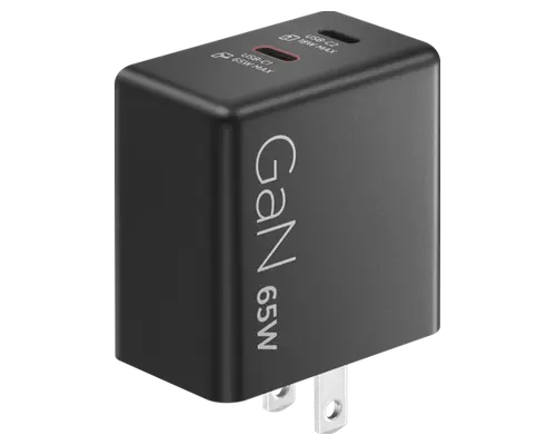 Dual USB-C 65W-PA BK-US