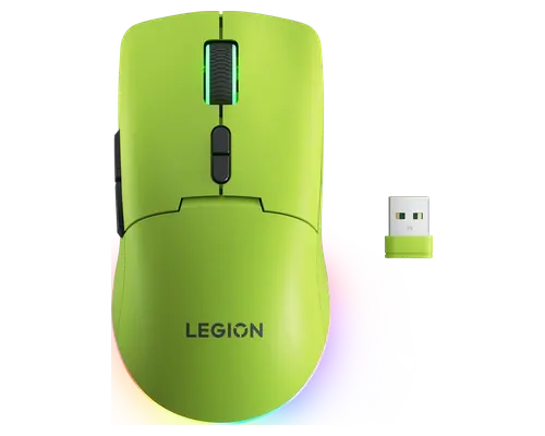 Lenovo Mouse Gaming RGB wireless Lenovo Legion M220 (verde brillante)