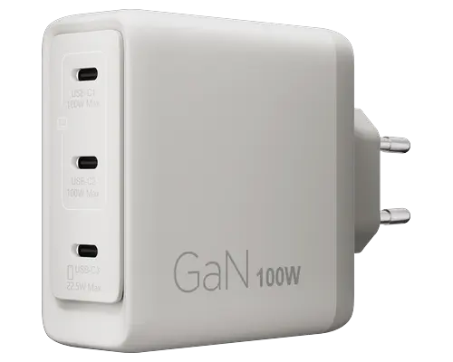Lenovo Caricabatterie multiporta Lenovo GaN USB-C da 100W