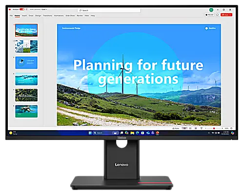 ThinkVision T27D-40(27型/1920×1080/IPS/USB-C/高さ・縦回転