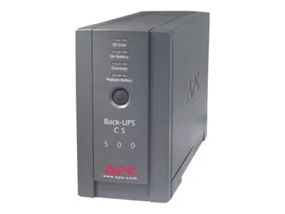 APC Battery Back Up Surge Protector, 500VA Backup Battery Power Supply