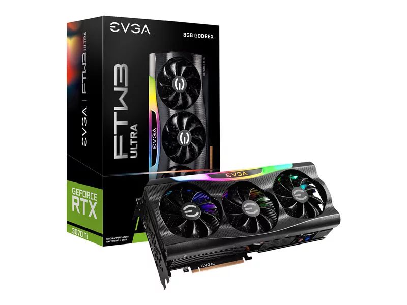 EVGA GeForce RTX 3070 8GB Ti FTW3 ULTRA GAMING | 78203221