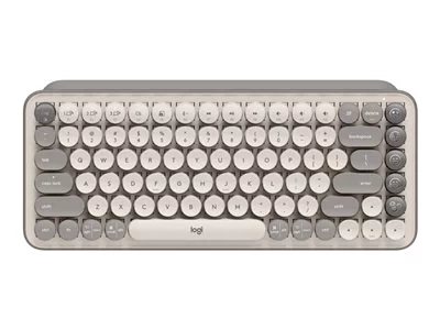 Logitech POP Keys Wireless Mechanical Keyboard with Customizable Emoji Keys - Mist