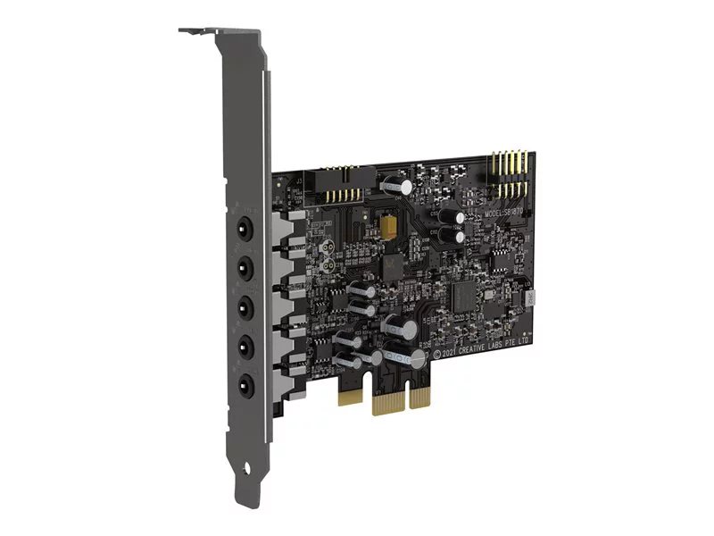 Creative Sound Blaster Audigy FX V2 Upgradable Hi-Res 5.1 PCI-Le Sound Card with SmartComms Kit