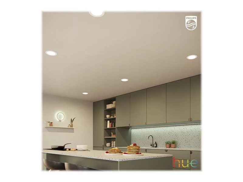 Philips Hue White and Colour Ambiance GU10 LED Smart Bulb, Bluetooth &  Zigbee, (Hue Hub Optional), voice activated with Alexa, A Certified for  Humans