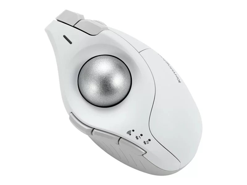 Kensington ProFit Ergo Vertical Wireless Trackball - White 