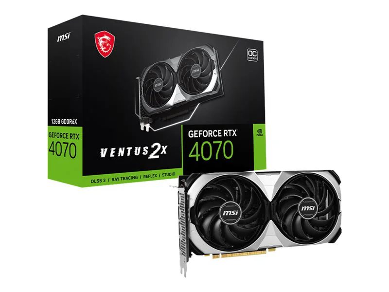 Experience peak gaming performance with the MSI GeForce RTX 4070 Ventus ...