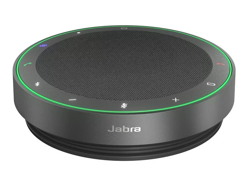 Jabra Speak 2 75 UC Link 380a WIreless Bluetooth Hands-free Speakerphone -  Dark Gray