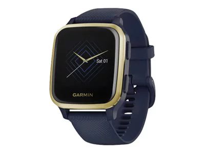 

Garmin Venu Sq Music Edition - Navy/Light Gold