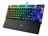 SteelSeries Apex Pro TKL Wired Gaming Mechanical OmniPoint Adjustable Switch Keyboard with RGB Back Lighting - Black
