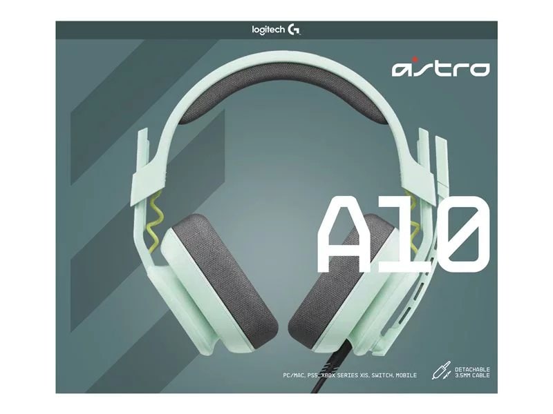 ASTRO Gaming A10 Gaming Headset Gen 2 PC - Mint