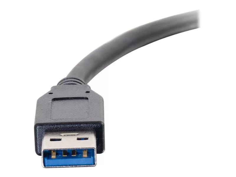 C2G 6ft USB C Male to USB A Male Cable - Usb 3.2 - 5Gbps - 3A - Black - M/M