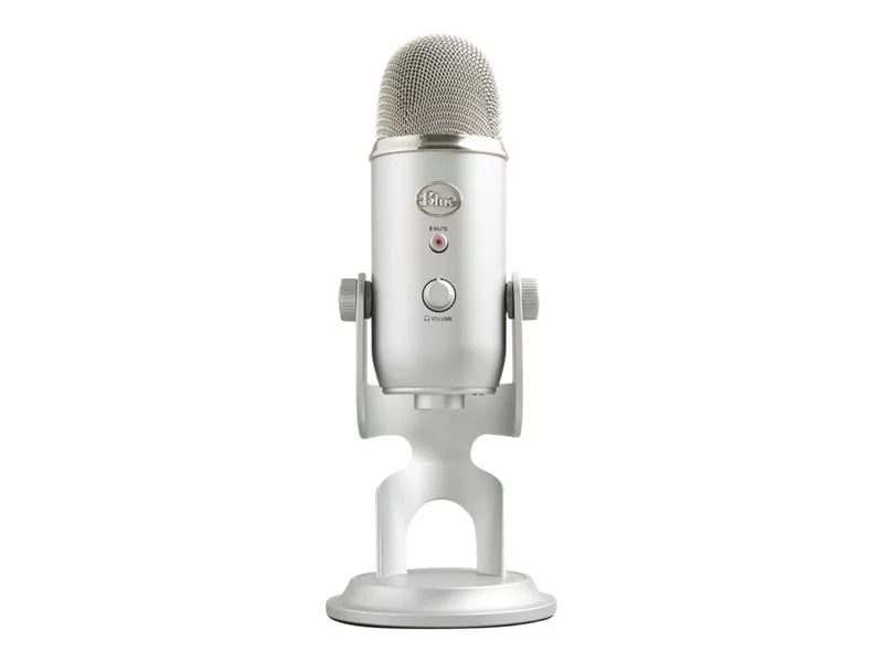 Blue Microphones Yeti Professional USB Condenser Microphone Silver | Lenovo US