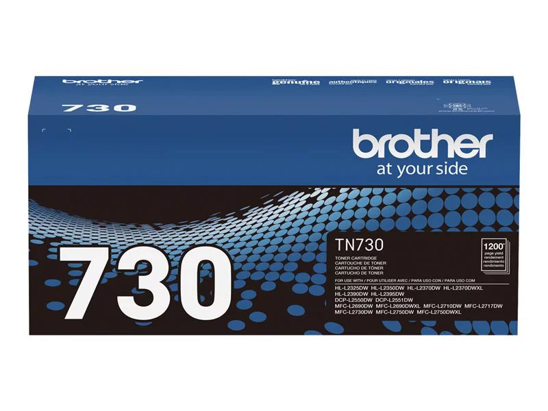 Brother TN730 Standard-Yield Black Toner Cartridge