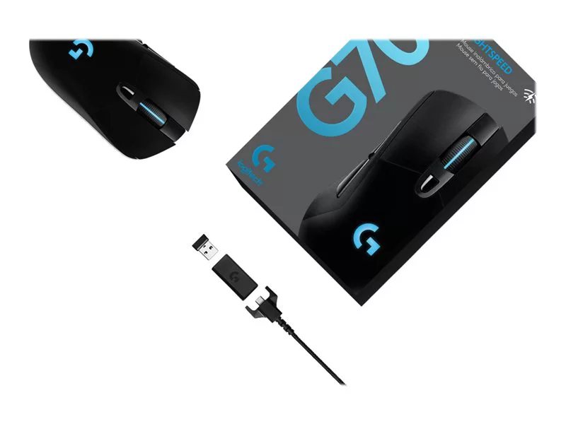 udrydde Genoplive Whirlpool Logitech Wireless Gaming Mouse G703 LIGHTSPEED with HERO 25K Sensor - mouse  - USB, LIGHTSPEED | Lenovo US