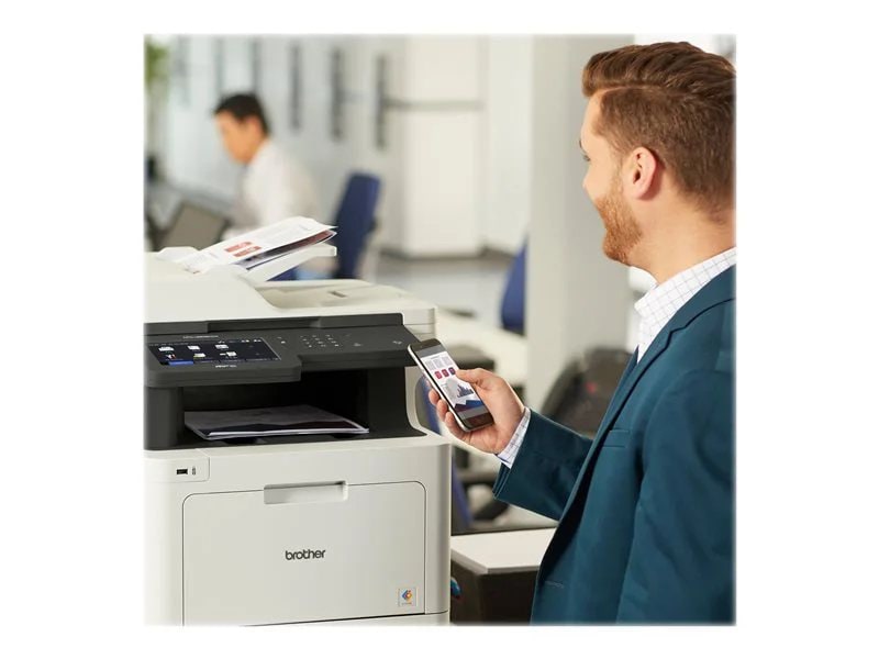 Best Buy: Brother MFC-L3710CW Wireless Color All-In-One Laser Printer White  MFC-L3710CW