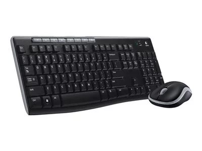 Logitech MK270 Wireless Combo - keyboard and mouse set - English