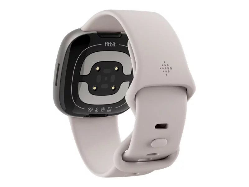 Fitbit Sense 2 Advanced Health Smartwatch - Lunar White Platinum