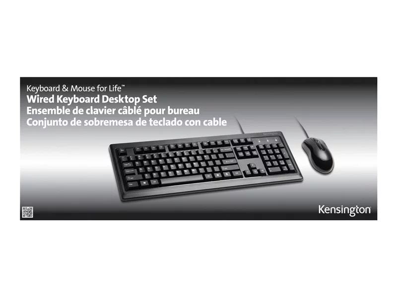 Kensington Keyboard and Mouse Desktop Set 78016602 Lenovo CA